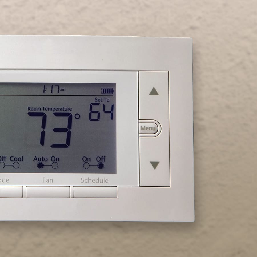 Wall thermostat